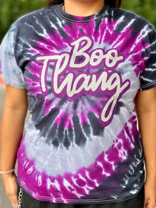 TIE DYE BOO THANG TEE