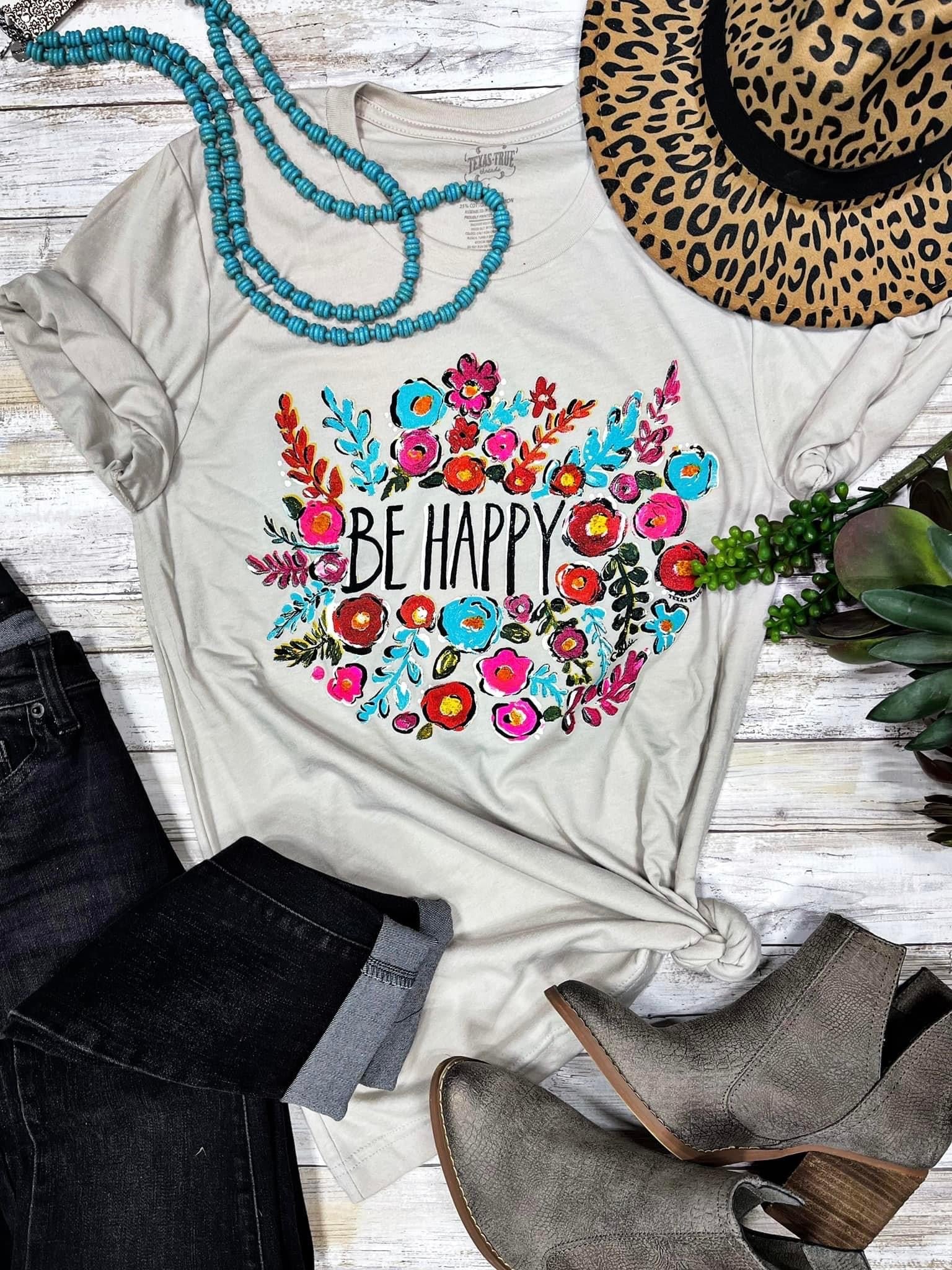 BE HAPPY TEE