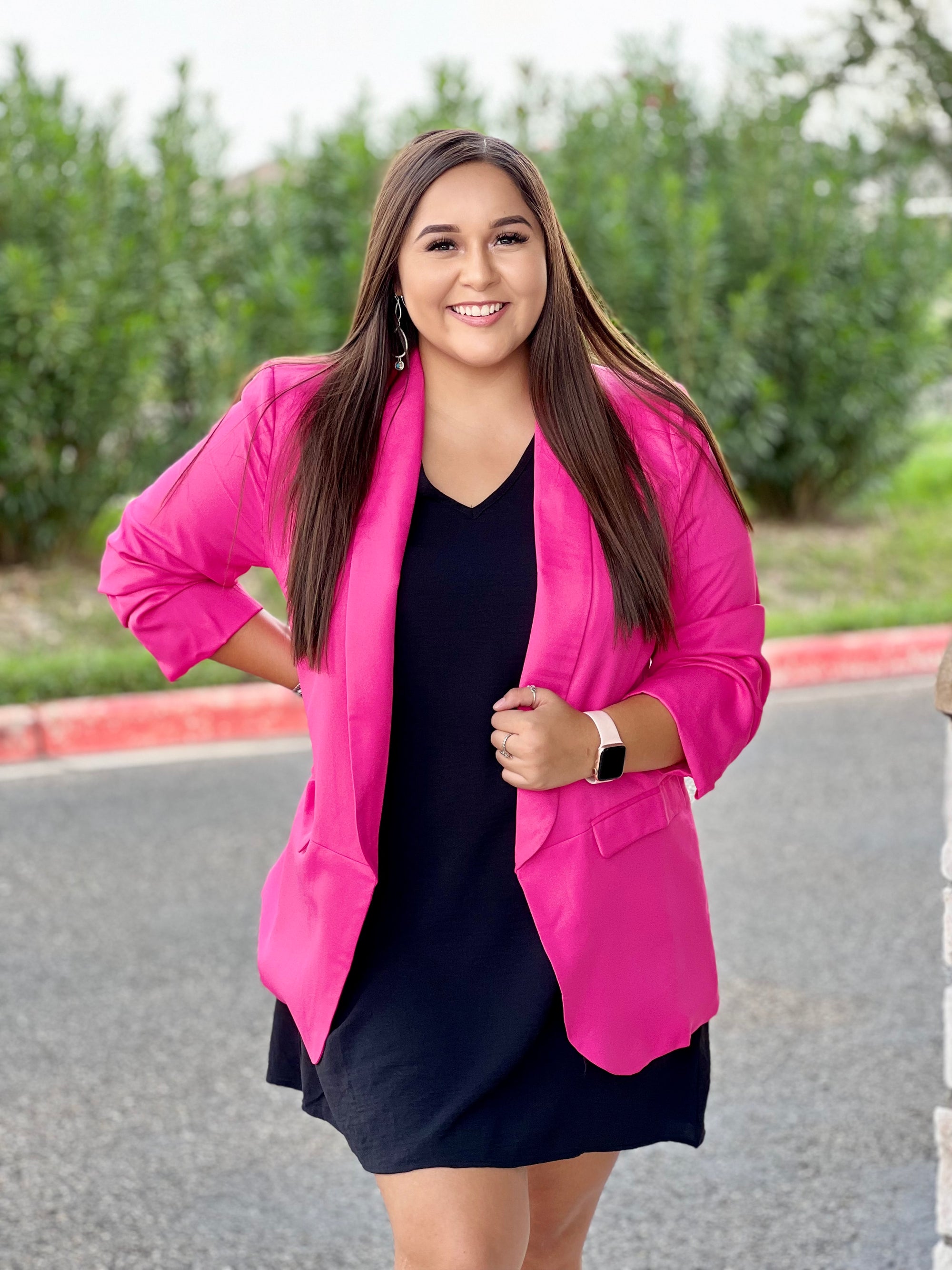 JESSIE PINK BLAZER