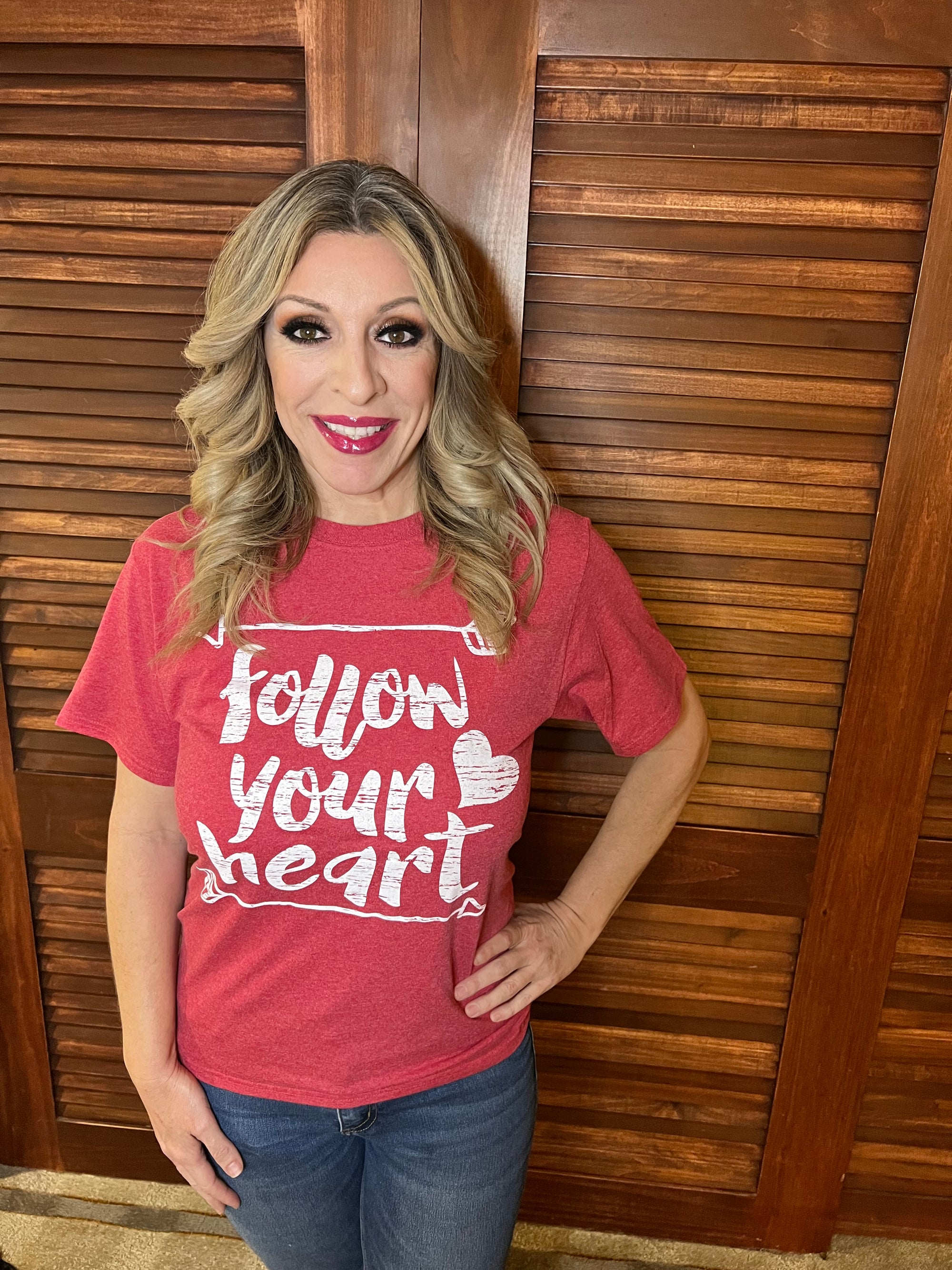 FOLLOW YOUR HEART TEE