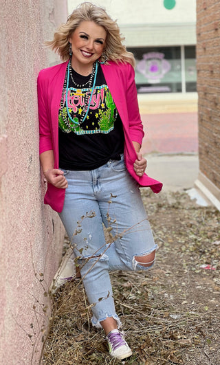 CALLIE ANN STELTER HOWDY TEE