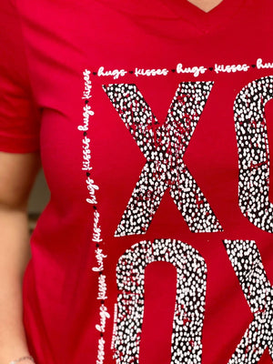 HUGS N KISSES TEE