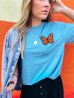YOU GIVE ME BUTTERFLIES TEE