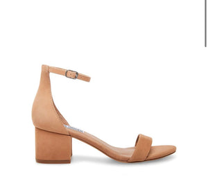 IRENEE TAN NUBUCK STEVE MADDEN HEEL