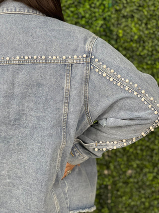 MILEY'S BLUE JEAN JACKET