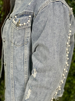 MILEY'S BLUE JEAN JACKET