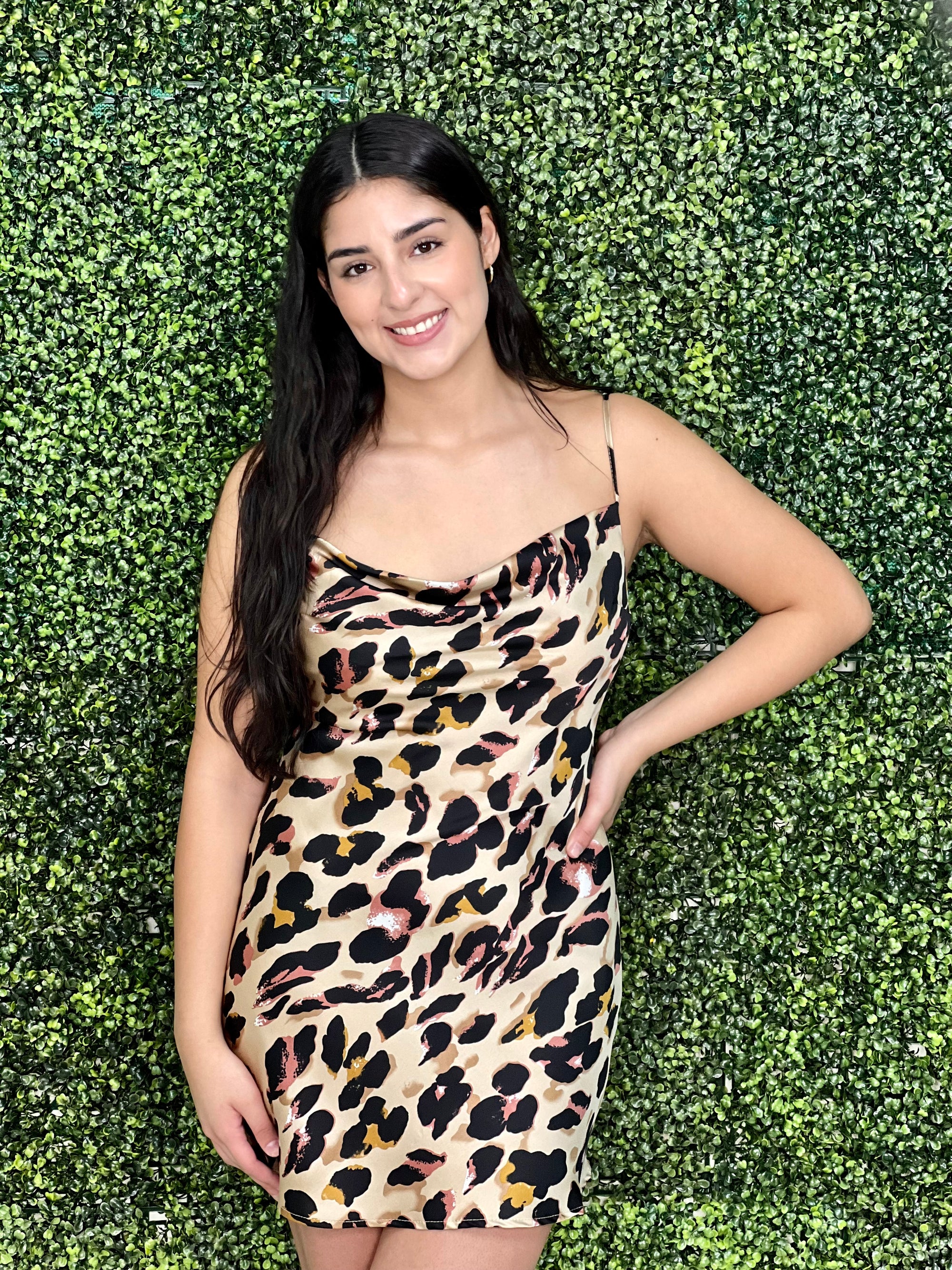 LEOPARD NIKKI DRESS