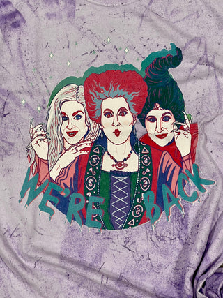 WE'RE BACK WITCHES TEE