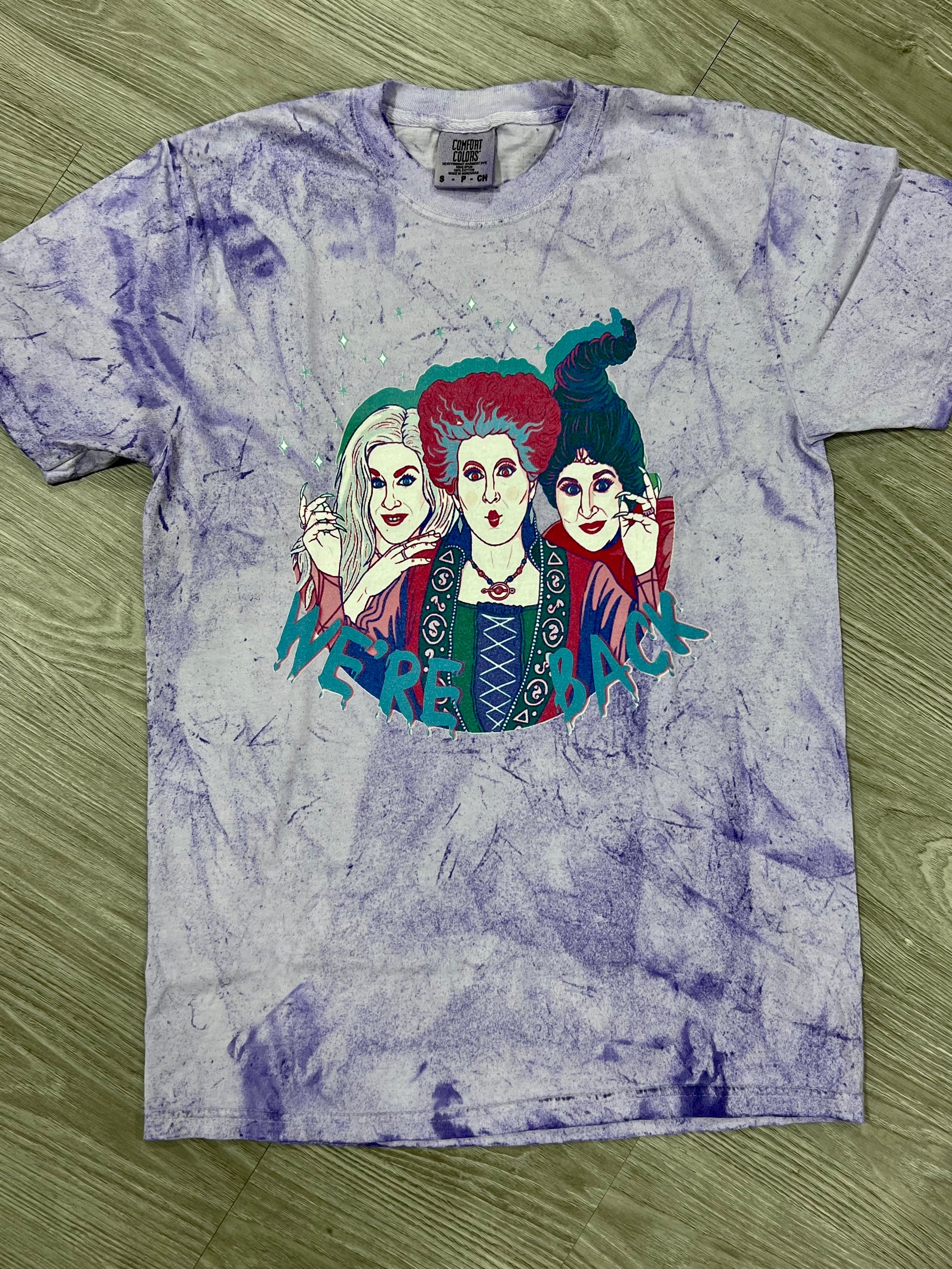 WE'RE BACK WITCHES TEE