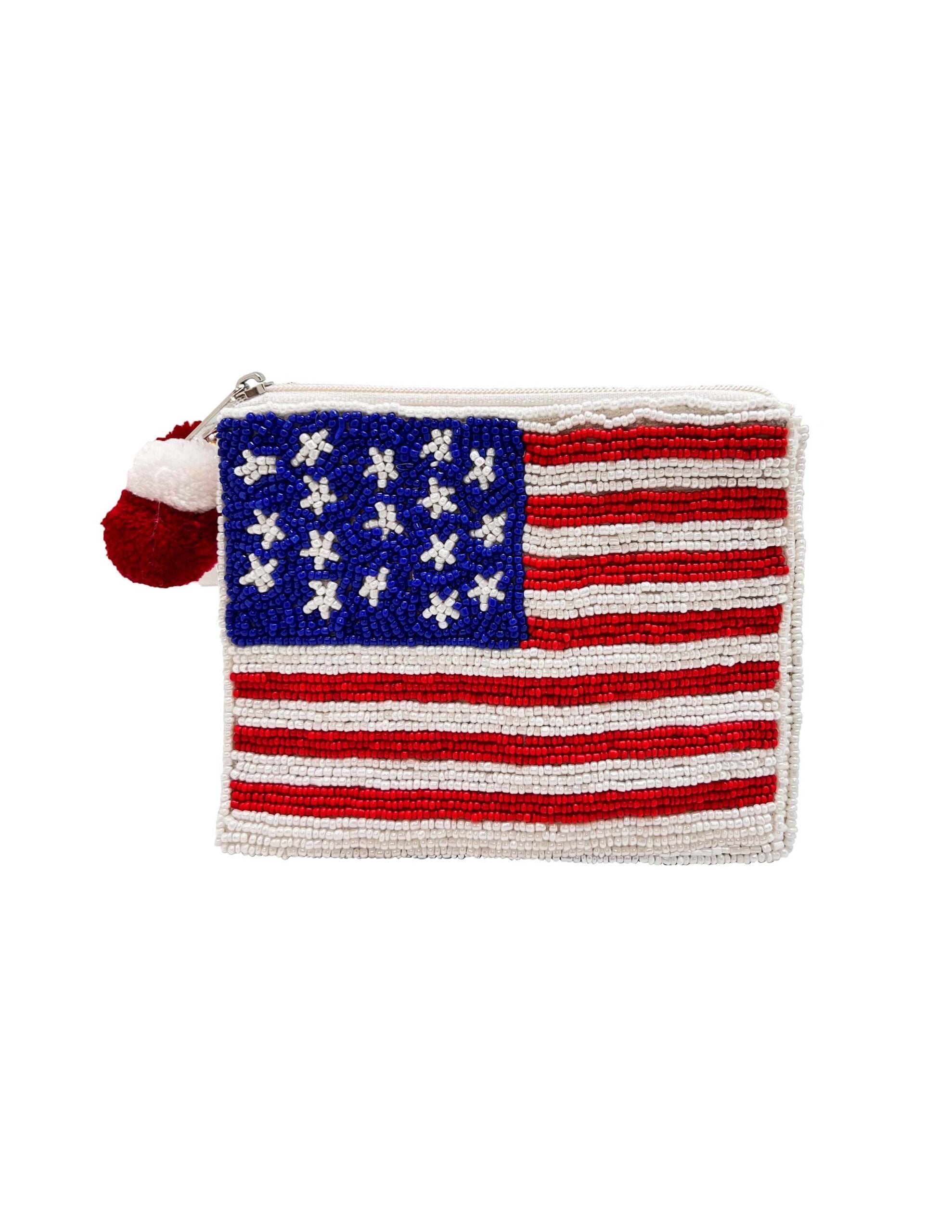 AMERICAN FLAG POUCH