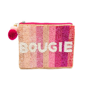 BOUGIE BEADED POUCH