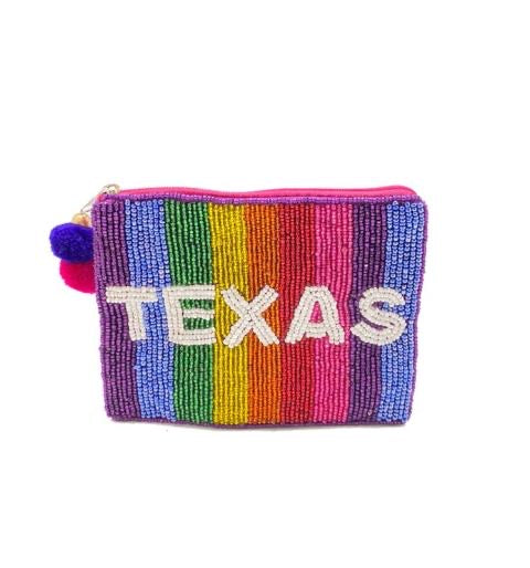 RAINBOW TEXAS POUCH