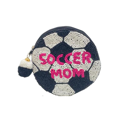 SOCCER MOM COIN BAG