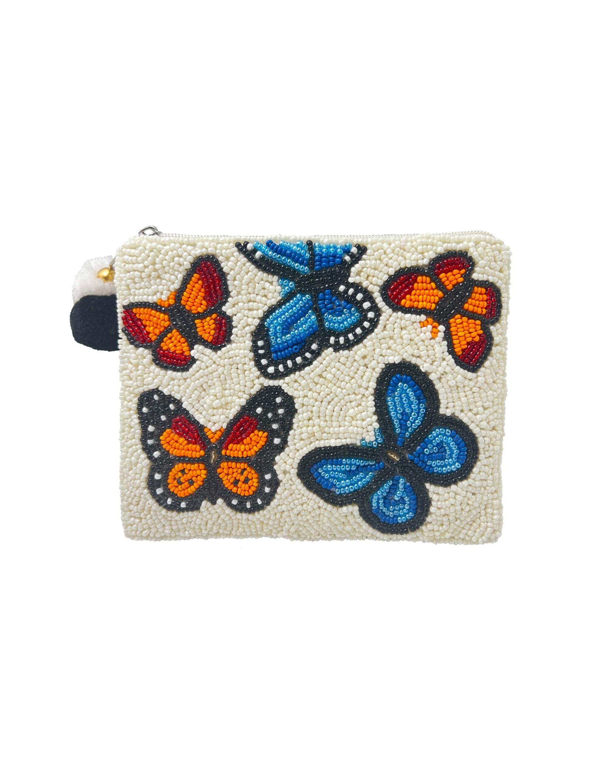 MULTI BUTTERFLY POUCH