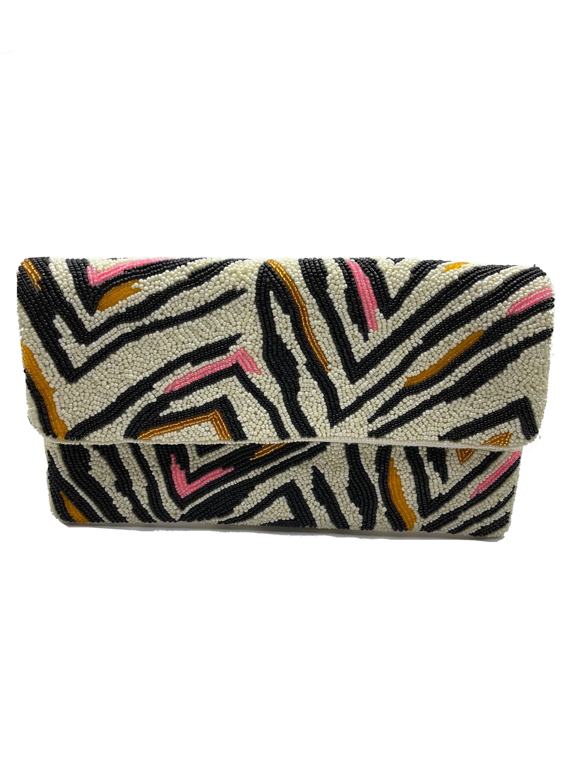 BK/FUSCHIA ZEBRA NEW ABSTRACT