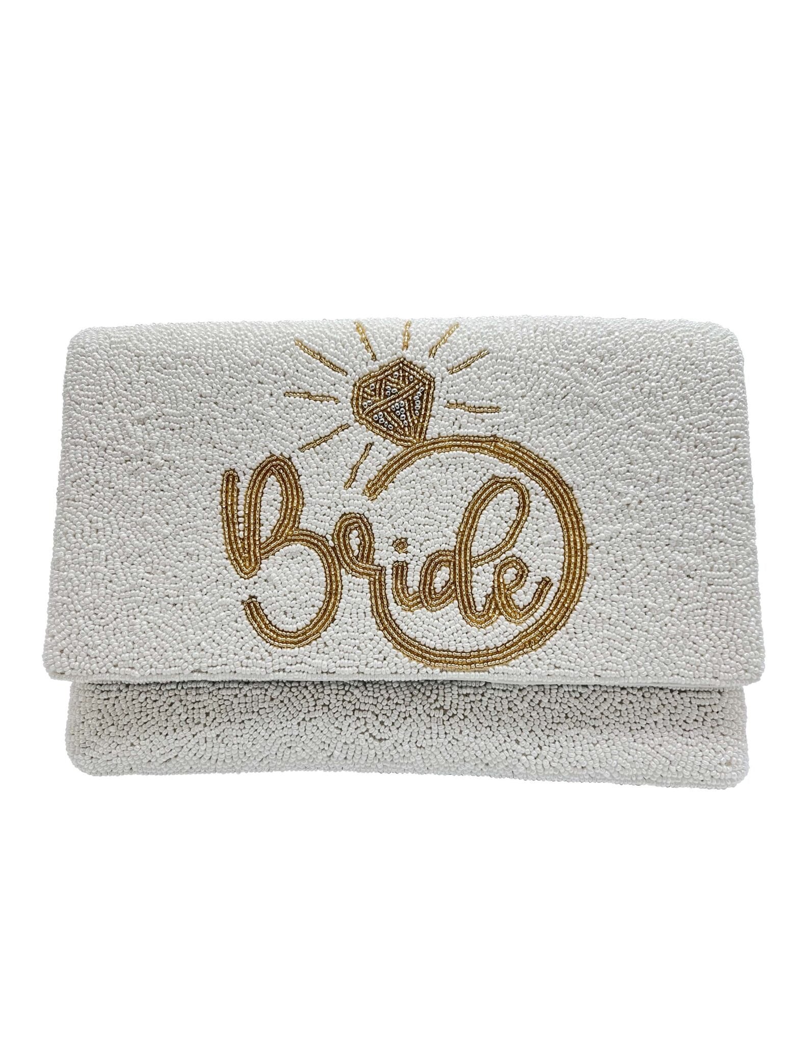 Bride Beaded Clutch