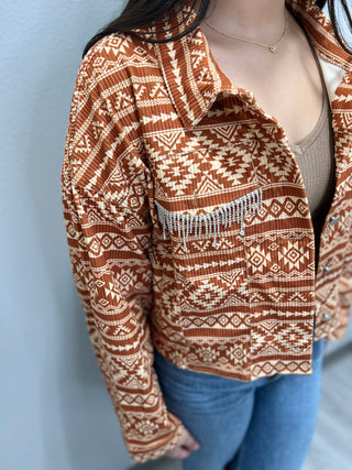 AZTEC YELLOW SHACKET