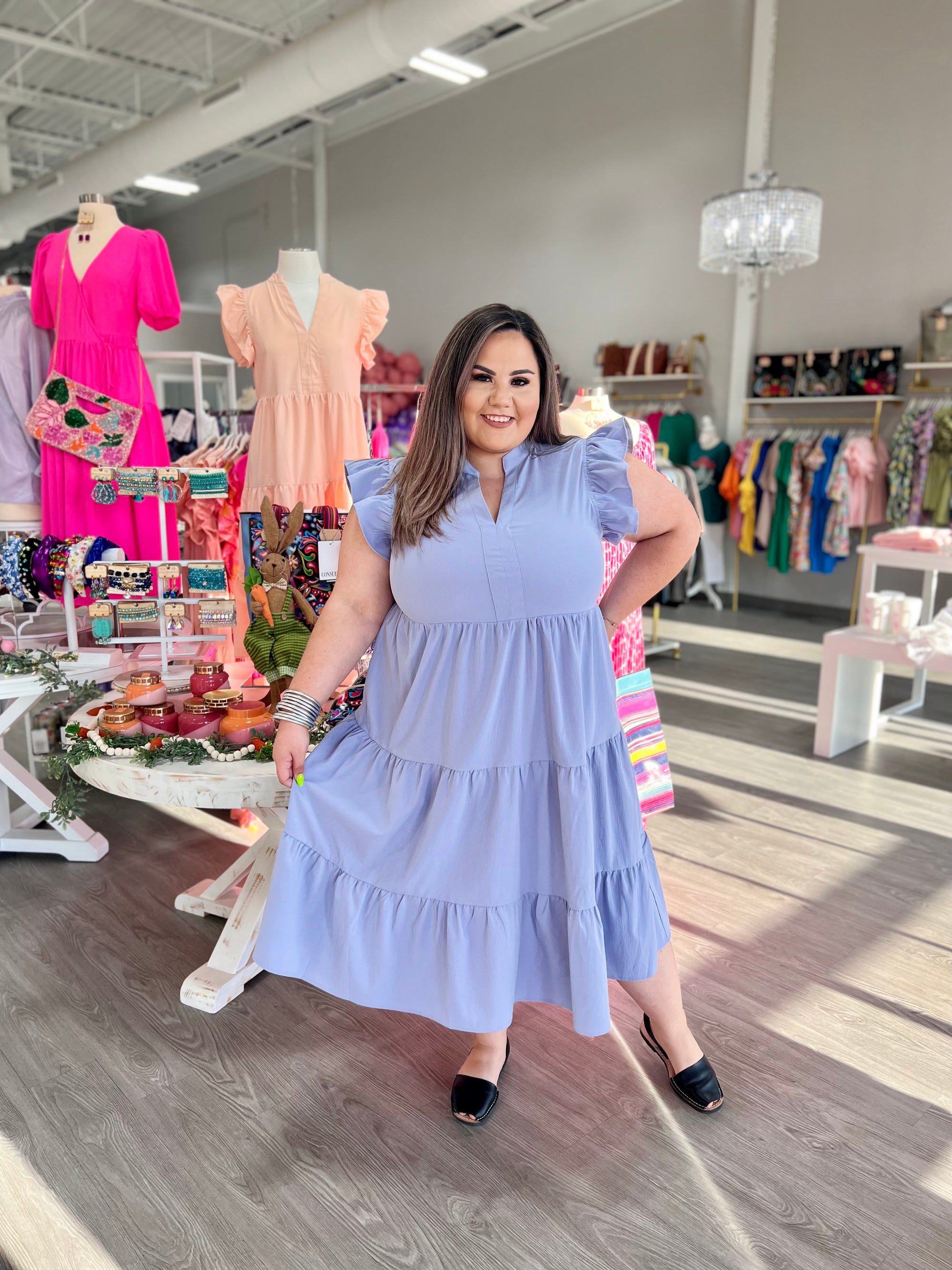 MONDAY BLUE DRESS