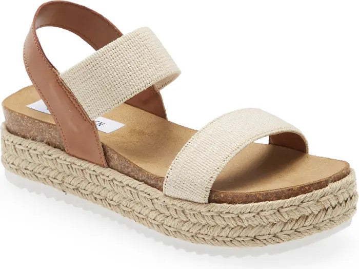 STEVE MADDEN MULTI JAKLYN ESPADRILLE SANDAL