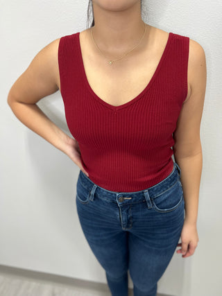 WINE CROP TOP