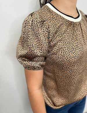 CHEETAH GIRL TOP