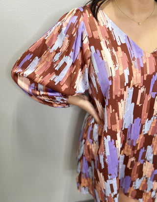 AUTUMN WINES DRESS