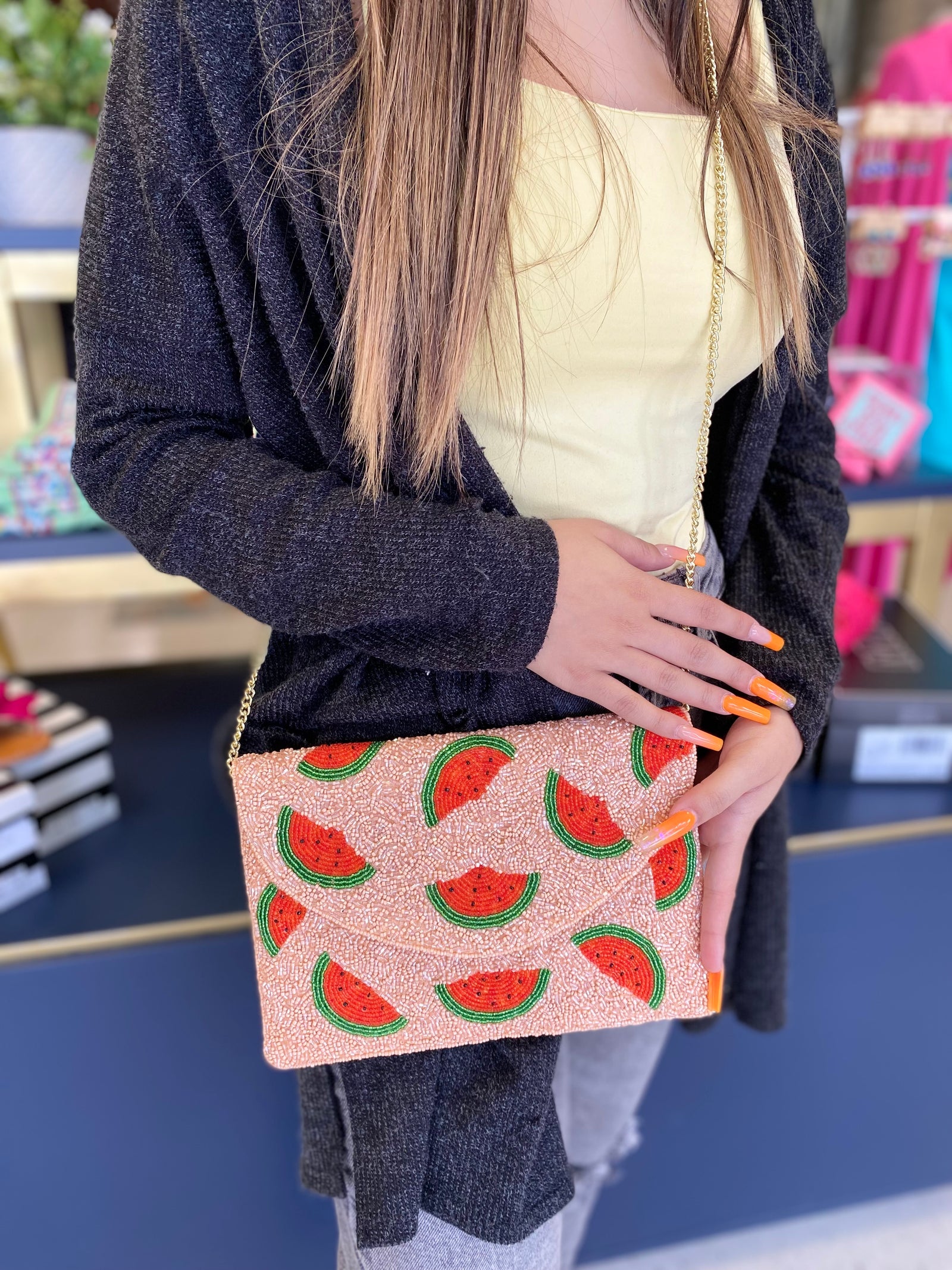 WATERMELON CLUTCH