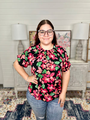 BLISS FLORAL TOP