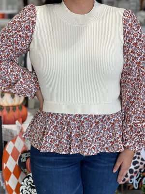 DOMINIQUE FALL SWEATER TOP