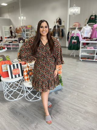 KRYSTAL FALL DRESS