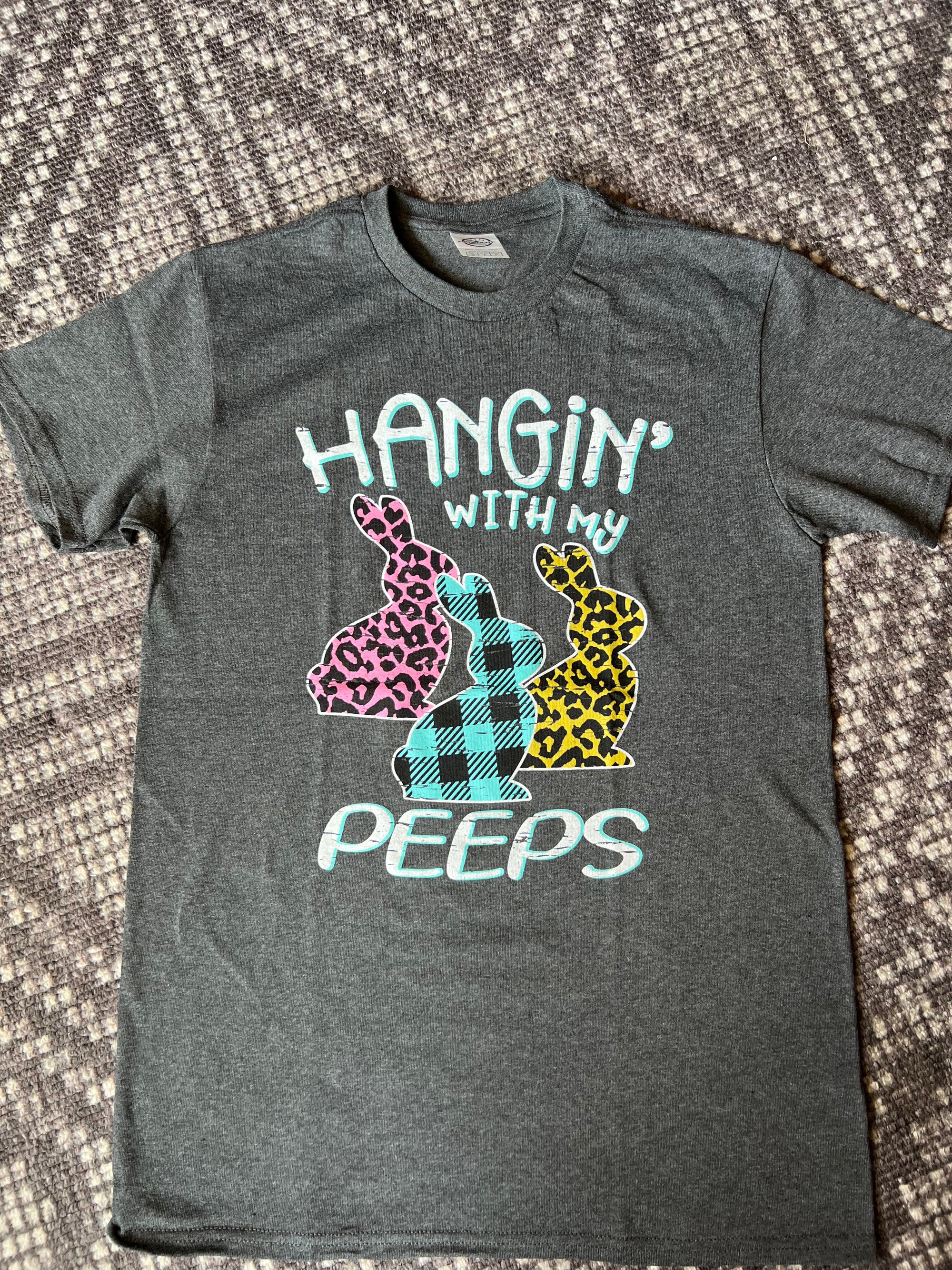 HANGING WITH MY PEEPS EASTER TEE