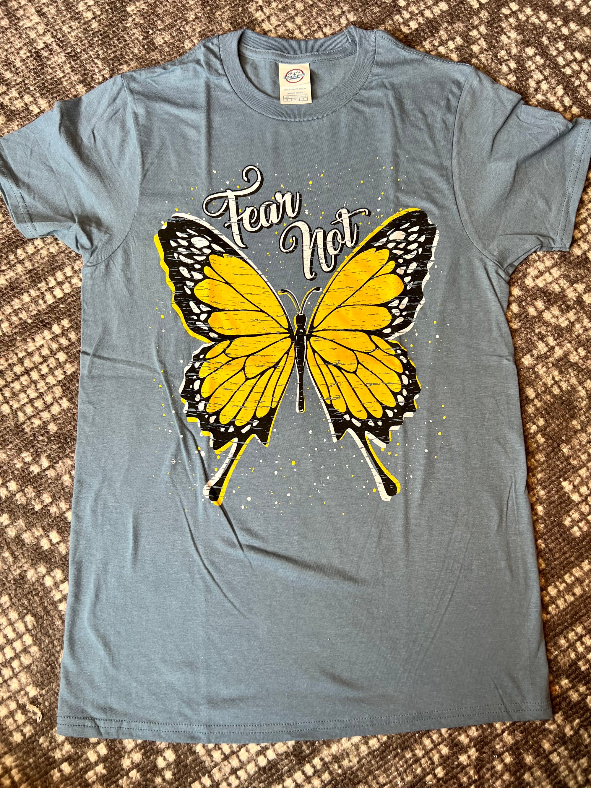 FEAR NOT BUTTERFLY TEE