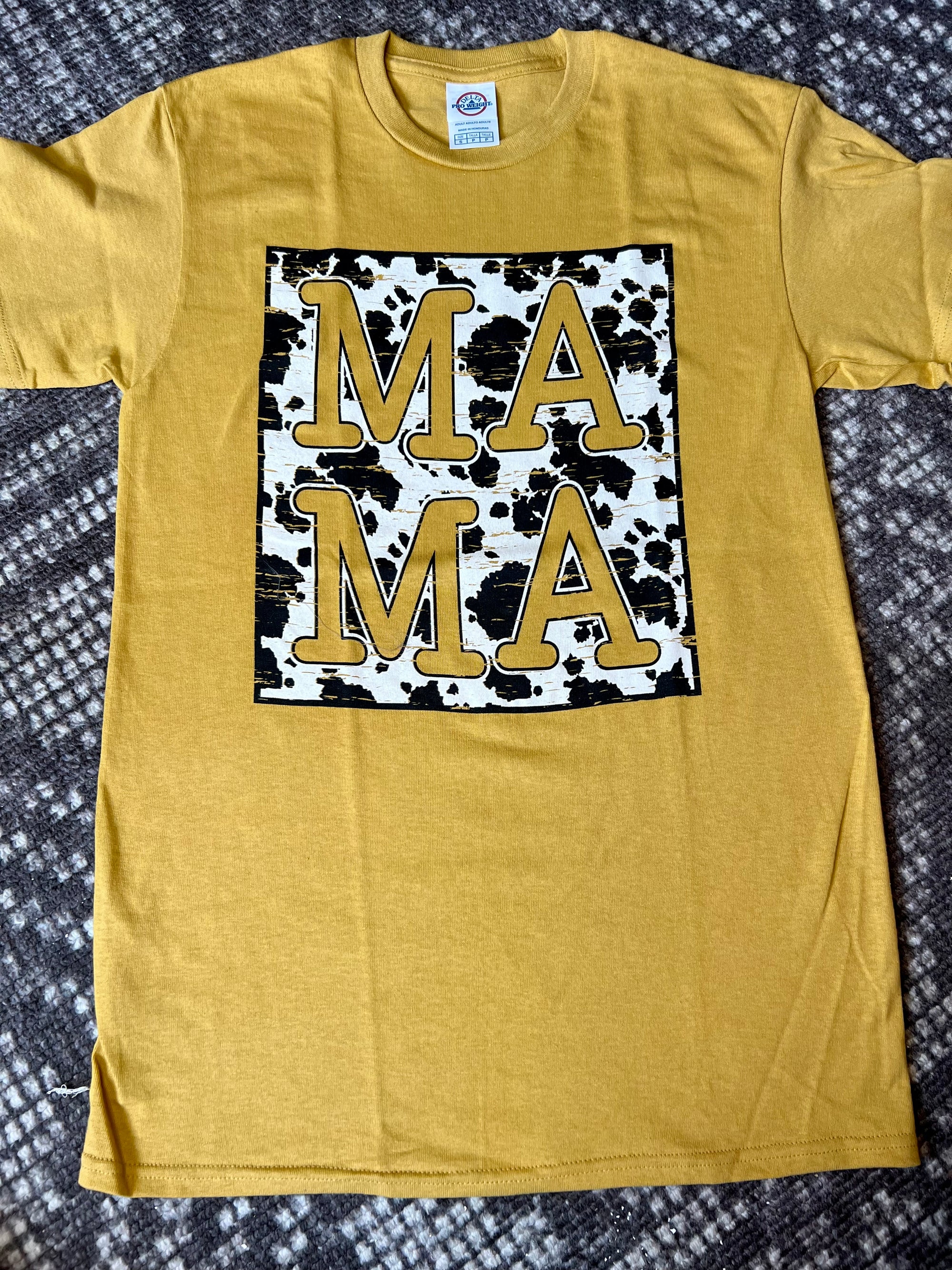 MAMA COWPRINT TEE