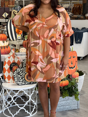 PUMPKIN FALL DRESS