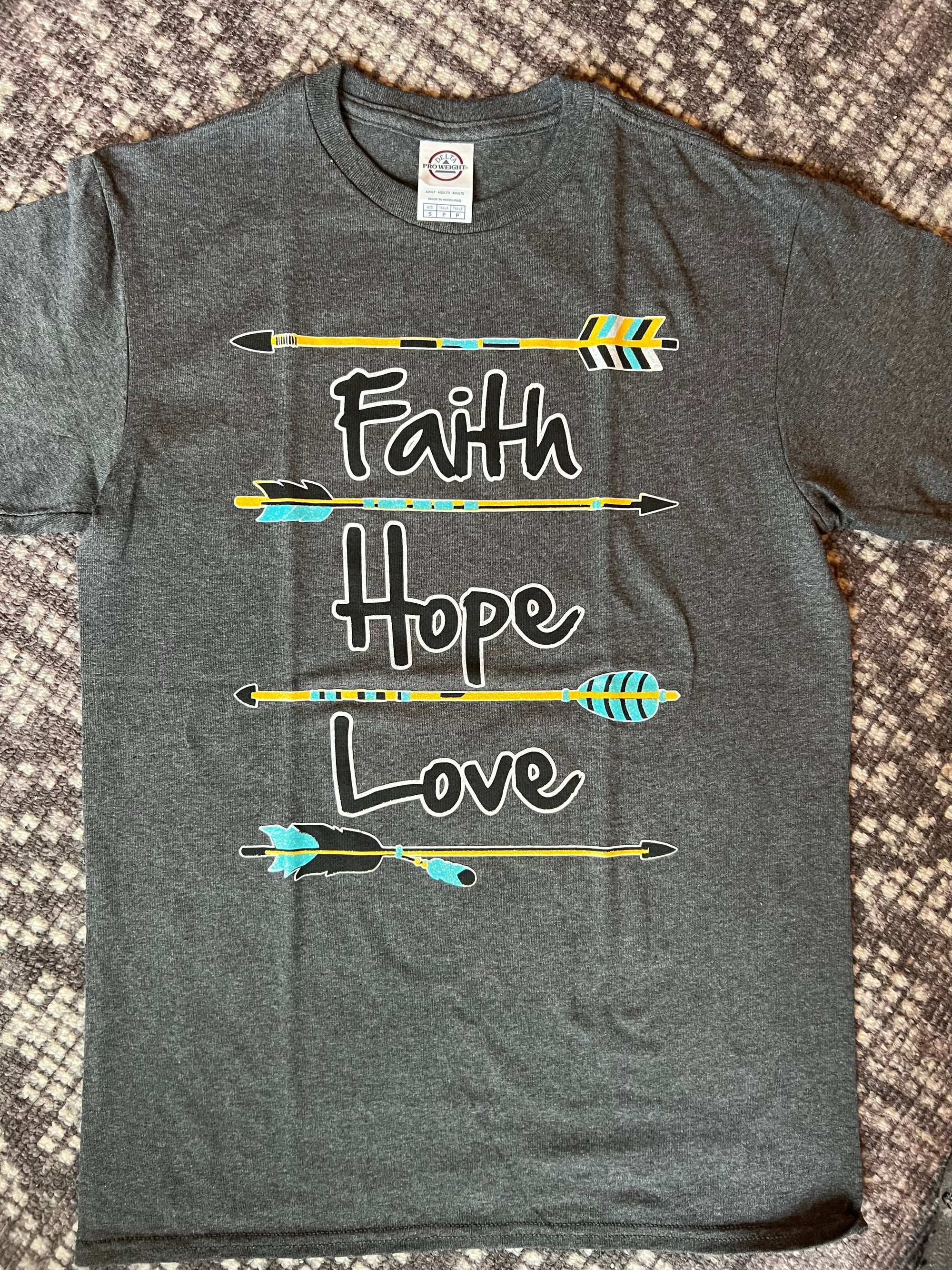 FAITH HOPE LOVE TEE