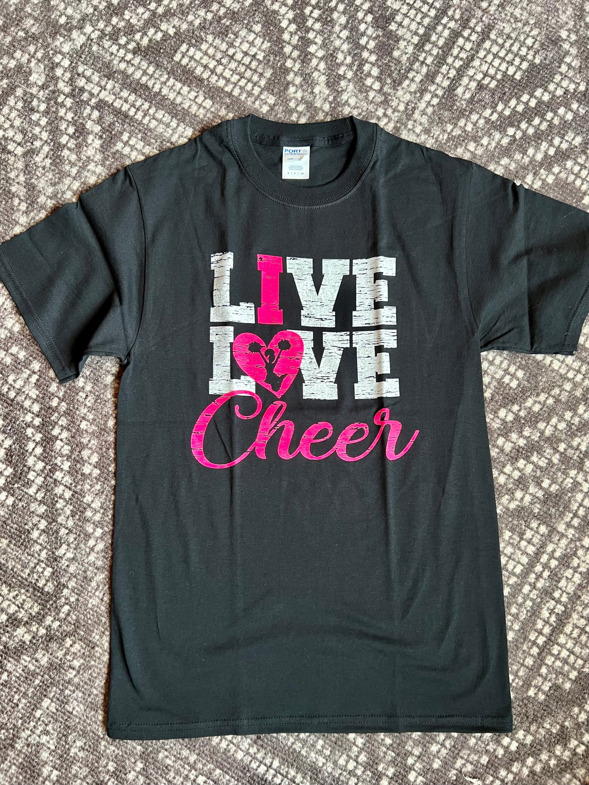 LIVE LOVE CHEER TEE