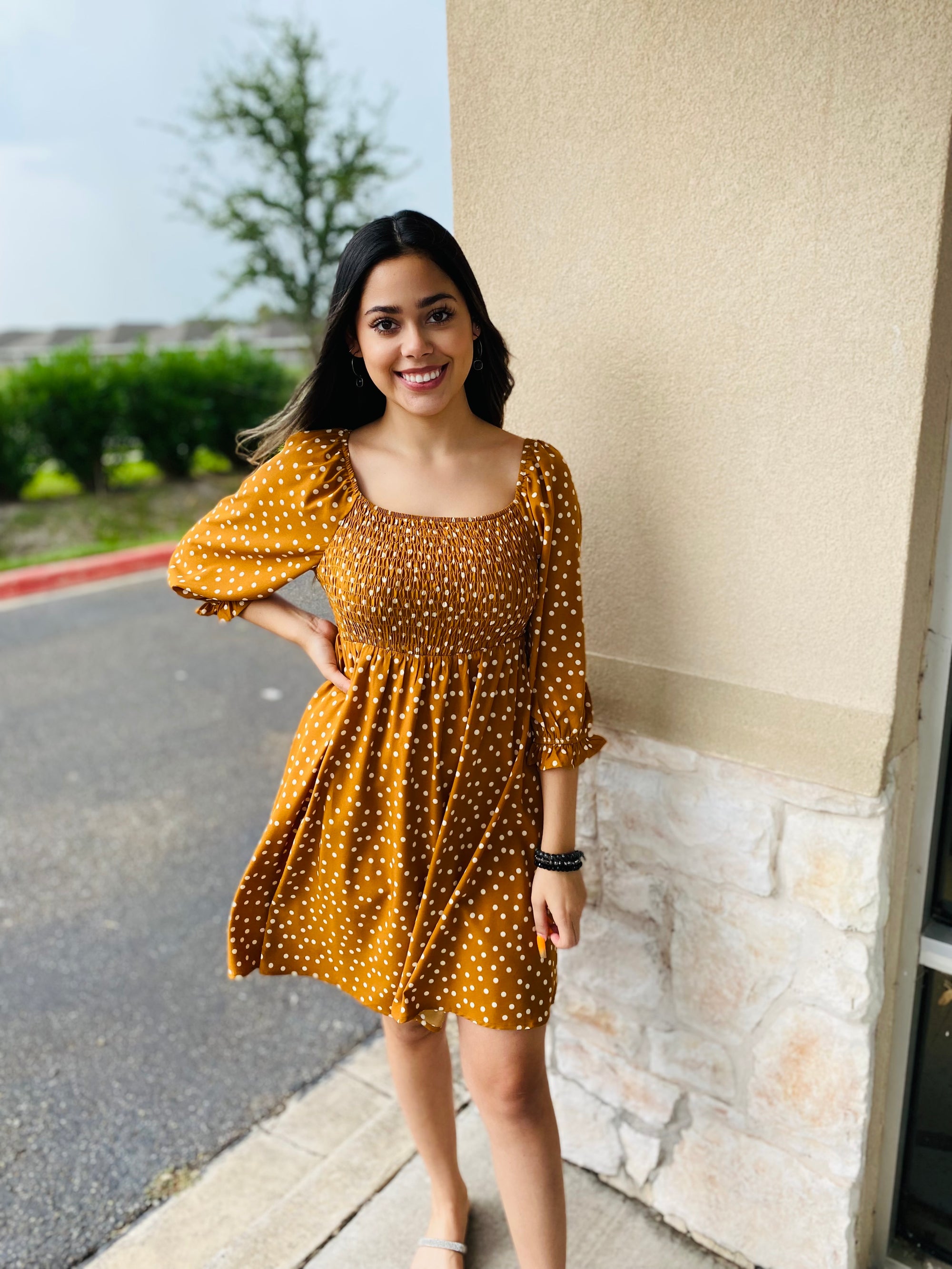 JANET POLKA DOT DRESS