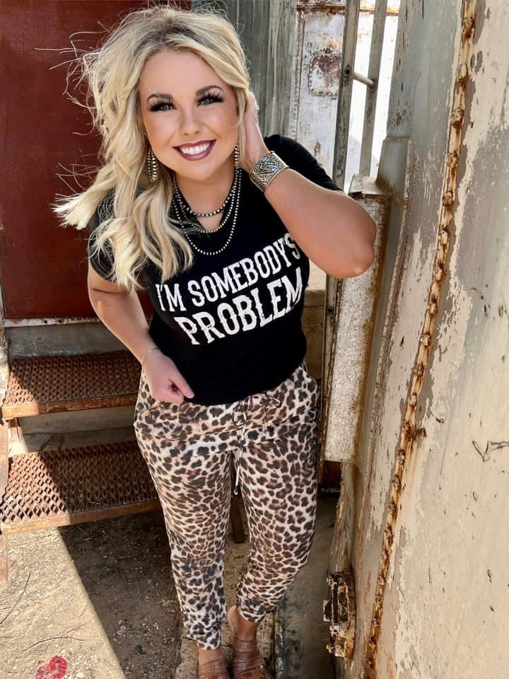 DOORBUSTER TEXAS TRUE LEOPARD JOGGERS