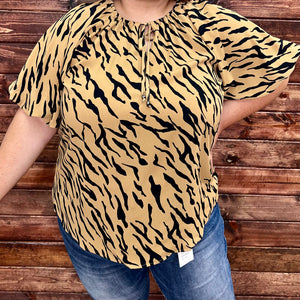 MCKENZIE ZEBRA TOP