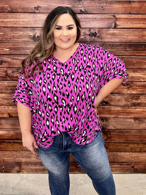 PURPLELICIOUS LEOPARD TOP