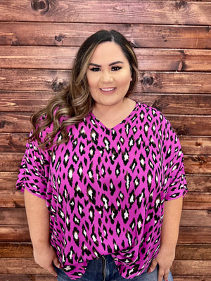 PURPLELICIOUS LEOPARD TOP