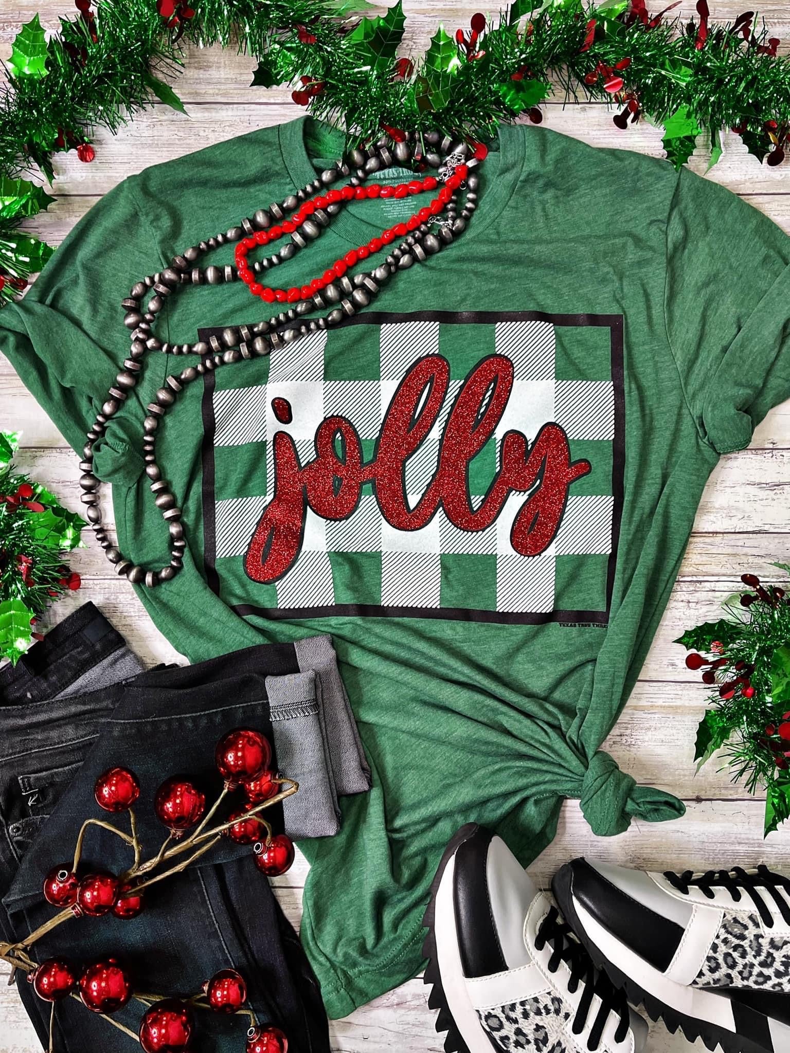 JOLLY GLITTER TEE