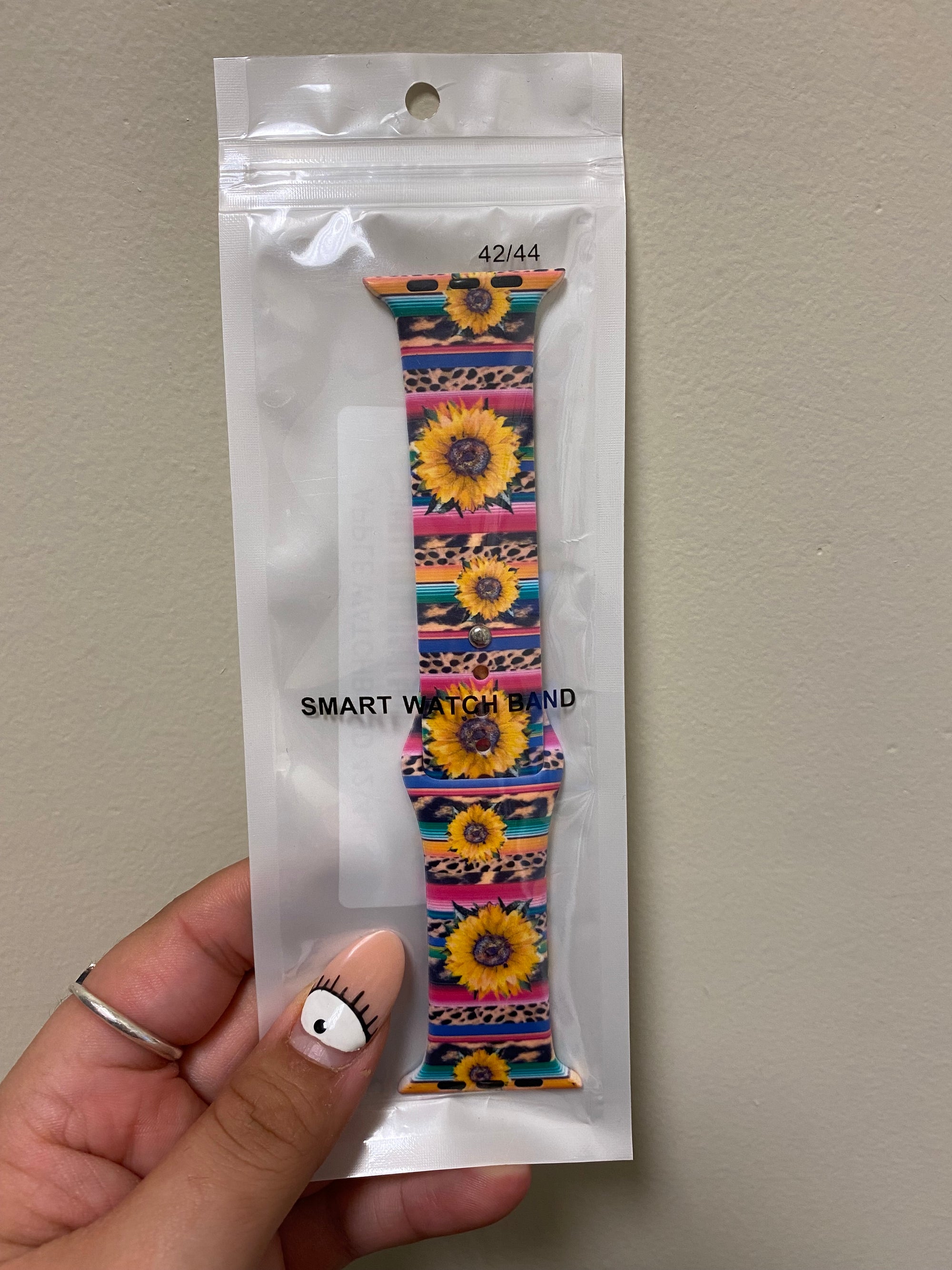 SUNFLOWER SERAPE WATCHBAND