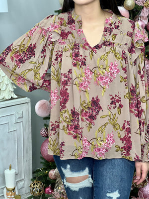 CRANBERRY GARDEN TOP