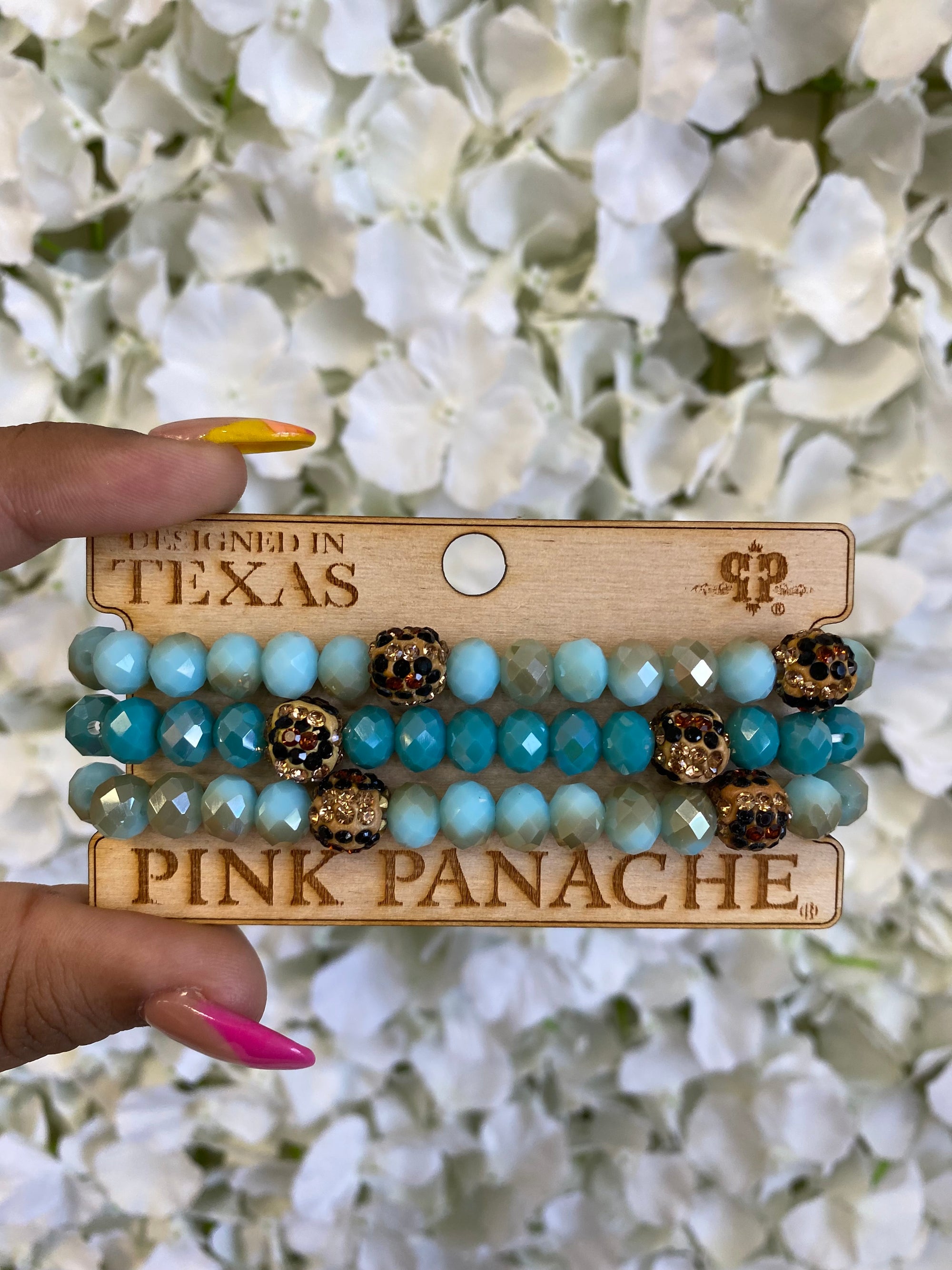 TANYA PINK PANACHE BRACELET