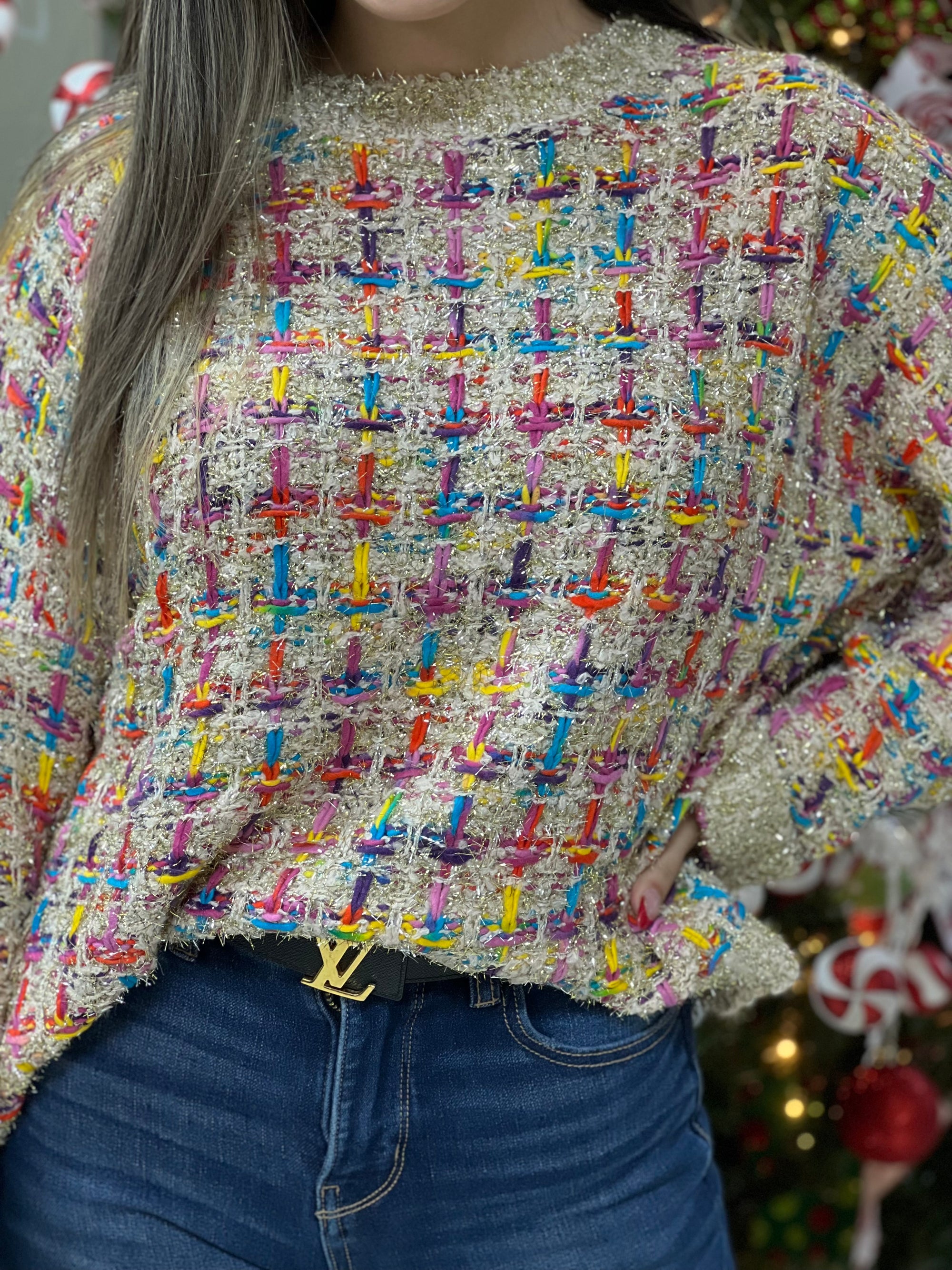 MULTI GOLDIE SWEATER