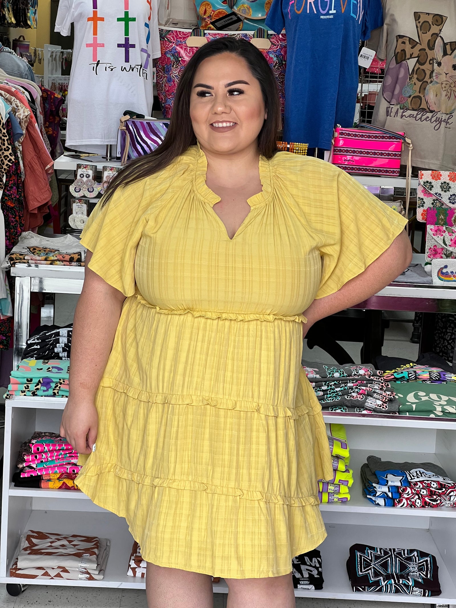 VIOLA YELLOW DRESS