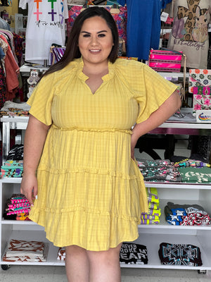 VIOLA YELLOW DRESS