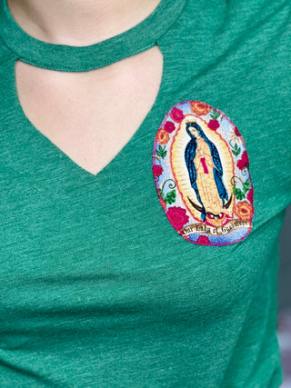 GUADALUPE KEYHOLE TEE