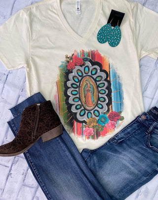 MARY MOTHER OF GOD CREW NECK TEE
